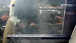 4. Uluslararası Gastronomi Festivali Gaziantep’te Düzenlendi