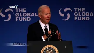 Biden’dan Kürsüde Garip Hareketler