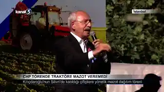 CHP Törende Traktöre Mazot Veremedi