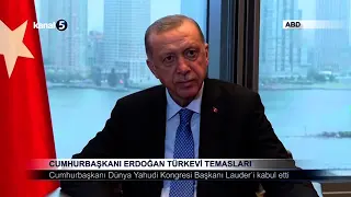 Cumhurbaşkanı Erdoğan Türkevi Temasları