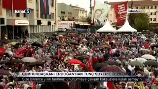 Cumhurbaşkanı Erdoğan’dan Tunç Soyer’e Tepki Köksüz
