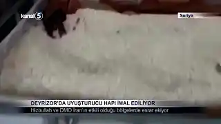 Deyrizor’da Uyuşturucu Hapı İmal Ediliyor