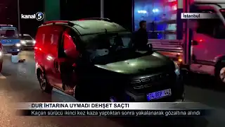 Dur İhtarına Uymadı Dehşet Saçtı