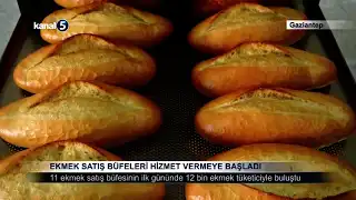 Ekmek Satış Büfeleri Hizmet Vermeye Başladı