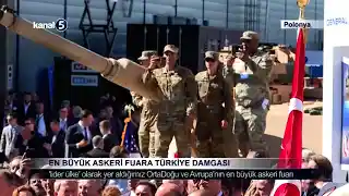 En Büyük Askeri Fuara Türkiye Damgası
