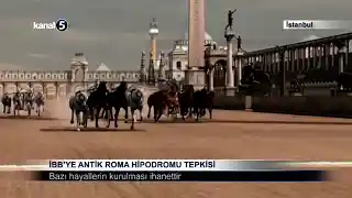 İBB’ye Antik Roma Hipodromu Tepkisi