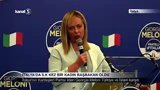 İtalya’da İlk Kez Bir Kadın Başbakan Oldu