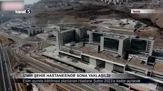 İzmir Şehir Hastanesinde Sona Yaklaşıldı