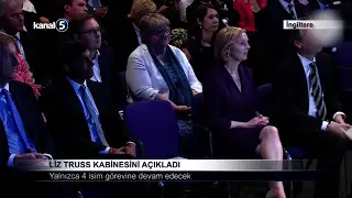 Liz Truss Kabinesini Açıkladı