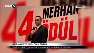 Merhamet ve Emek Ödül Töreni