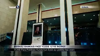 Merkez Bankası Faizi Yüzde 12’ye İndirdi