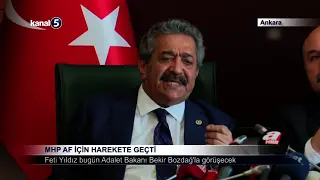 MHP Af İçin Harekete Geçti