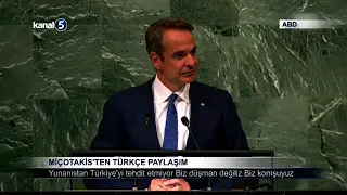 Miçotakis’ten Türkçe Paylaşım