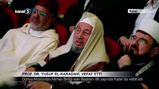 Prof. Dr. Yusuf El-Karadavi, Vefat Etti