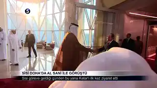 Sisi Doha’da Al Sani İle Görüştü