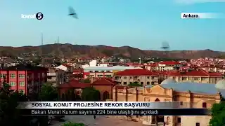 Sosyal Konut Projesine Rekor Başvuru