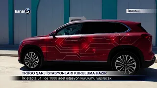 Trugo Şarj İstasyonları Kuruluma Hazır
