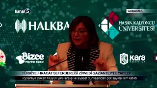 Türkiye İhracat Seferberliği Zirvesi Gaziantep’te Yapıldı