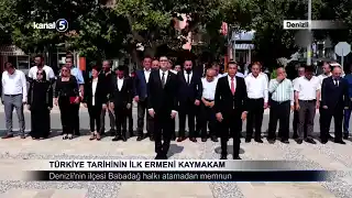 Türkiye Tarihinin İlk Ermeni Kaymakam