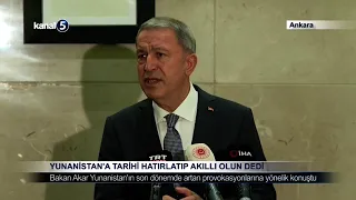 Yunanistan’a Tarihi Hatırlatıp Akıllı Olun Dedi