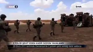 2 Polisi Şehit Eden Kadir Sezgin Yakalandı