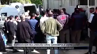 4 Arkadaşın Bulunduğu Araç Şarampole Uçtu