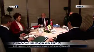 6’lı Masada Cumhurbaşkanlığı Adaylığı