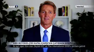 ABD Büyükelçisi Kapalıçarşı’nın Çatısında Koştu