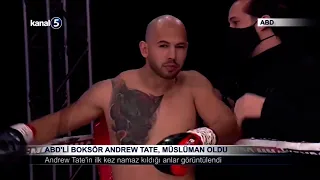 ABD’li Boksör Andrew Tate, Müslüman Oldu