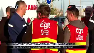Akaryakıt İstasyonlarında Kuyruk, Kavga ve Kaos