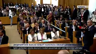 Akşener’den Bakan Nebati Hakkında Dikkat Çeken Sözler