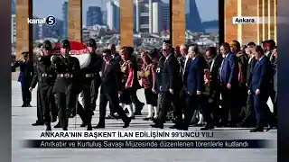 Ankara’nın Başkent İlan Edilişinin 99’uncu Yılı