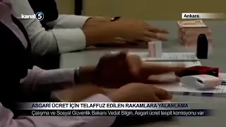 Asgari Ücret İçin Telaffuz Edilen Rakamlara Yalanlama