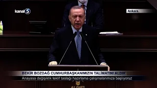 Bekir Bozdağ; Cumhurbaşkanımızın Talimatını Aldık