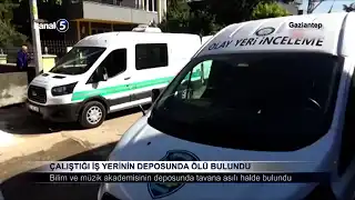 Çalıştığı İş Yerinin Deposunda Ölü Bulund
