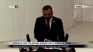 Çekiçle Cep Telefonu Kıran CHP’li Erbay’a Tepki