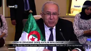 Cezayir Zirvesine Geniş Katılım Bekleniyor