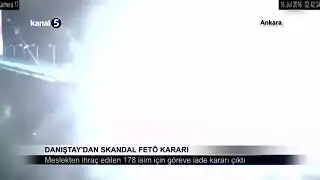Danıştay’dan Skandal FETÖ Kararı