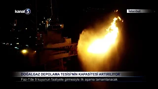 Doğalgaz Depolama Tesisi’nin Kapasitesi Artırılıyor