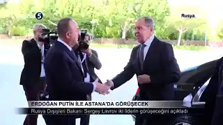 Erdoğan Putin İle Astana’da Görüşecek