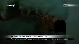 Fransa Üçüncü Dünya Ülkesi Olduk