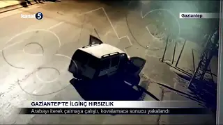Gaziantep’te İlginç Hırsızlık