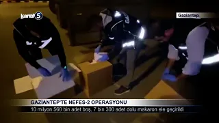 Gaziantep’te Nefes-2 Operasyonu