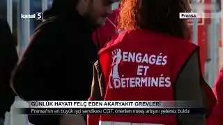 Günlük Hayatı Felç Eden Akaryakıt Grevleri