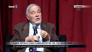 İlber Ortaylı’dan Cumhuriyet’in 100. Yılı Eleştirisi