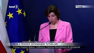 İran 5 Fransız Vatandaşını Tutukladı