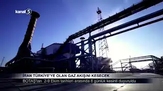 İran Türkiye’ye Olan Gaz Akışını Kesecek