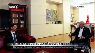 Kılıçdaroğlu Muhsin Yazıcıoğlu’nun Oğlu İle Görüştü