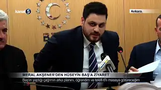 Meral Akşener’den Hüseyin Baş’a Ziyaret