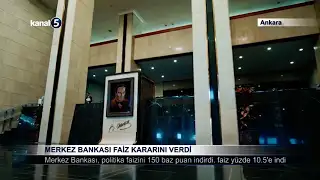 Merkez Bankası Faiz Kararını Verdi